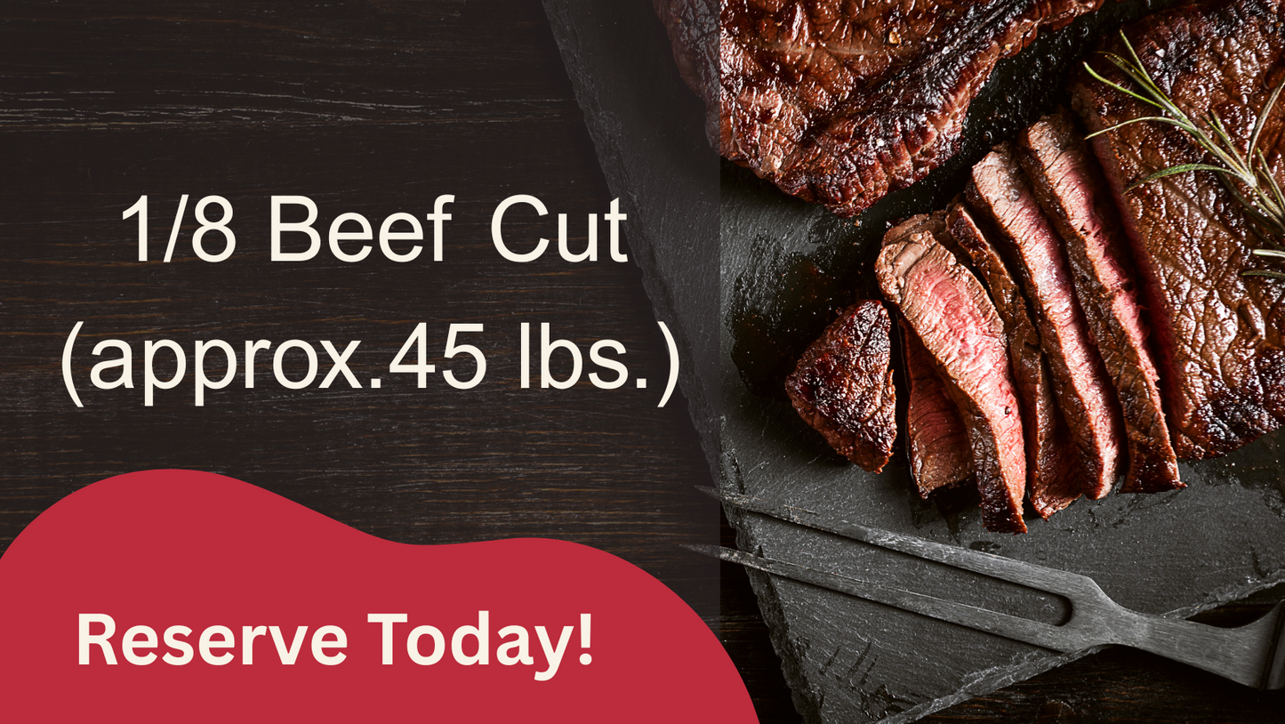 1/8 Beef Cut Deposit